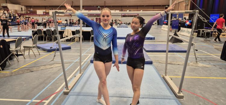 Kaja en Ben Hui op NK toestelfinales