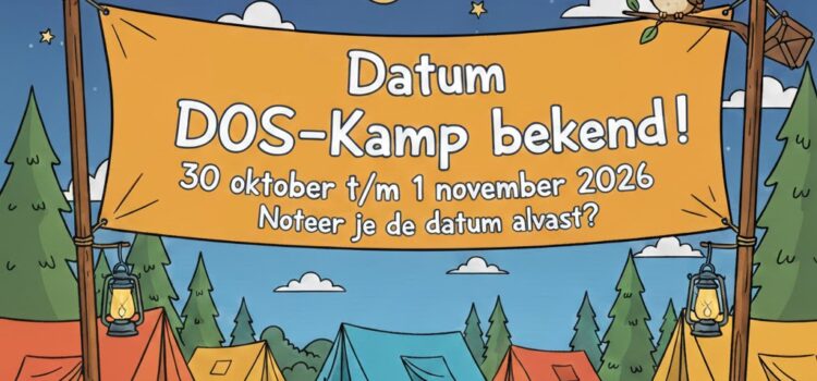 Datum DOS-kamp bekend